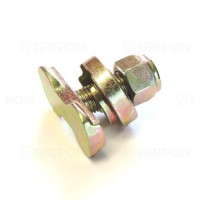 L-Track Threaded Stud Fitting and Bolts (10/Package)